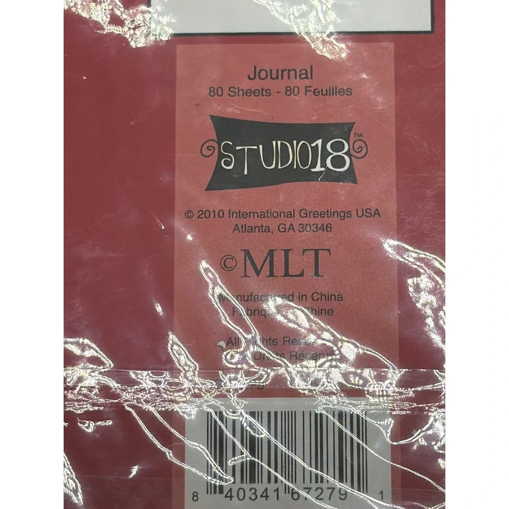 Studio 18 Red Rooster Watering Can Spiral Journal Notebook 80 Sheets 49-06-10